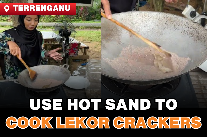 Woman’s Unique Sand-Frying Method for Fish Cakes Sparks Online Discussion
