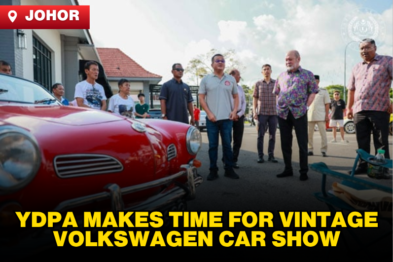 King Attends Vintage Volkswagen Exhibition, Interacts Warmly with Public