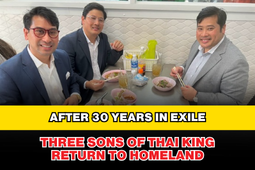 Thai King's Exiled Sons Return Home After 30 Years Abroad