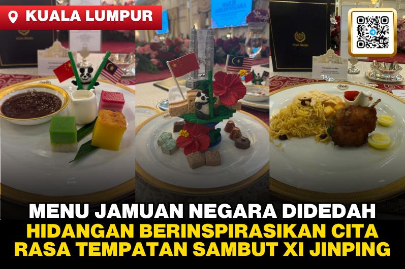 Xi Jinping Welcomed with Malaysian Flavors at State Banquet in Kuala Lumpur