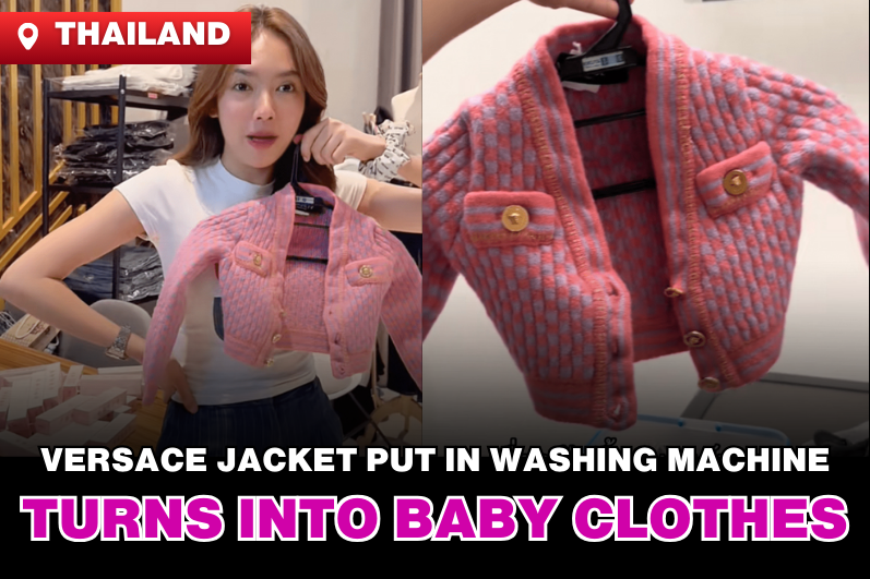Over RM5,000 Designer Jacket Shrinks to Child Size After Machine Wash