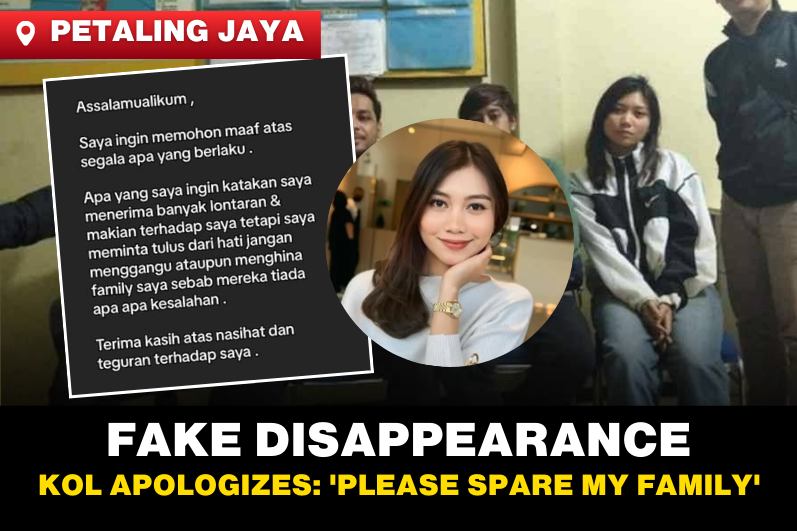 Fake Disappearance Hoax Sparks Outrage, Influencer Apologizes: "Please Spare My Family