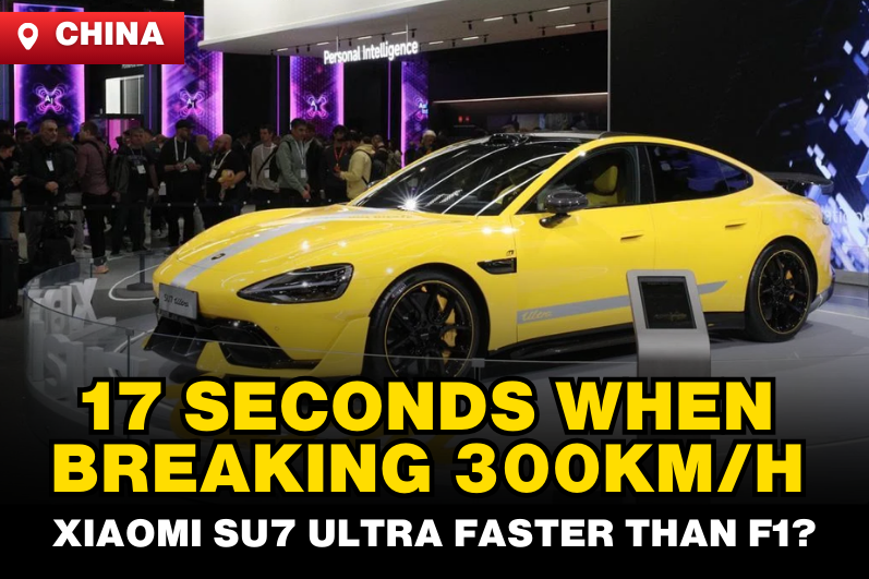 Xiaomi SU7 Ultra Owner Reaches 300 km/h in 17 Seconds During Late-Night Test Drive